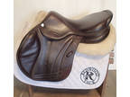 17.5" CWD Hunter Mademoiselle 2Gs Saddle - Full Buffalo - 2021 - 2C Flaps - SE38