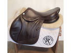 17.5" CWD Hunter Mademoiselle Saddle - Full Buffalo - 2020 - 3C Flaps - SE38 -