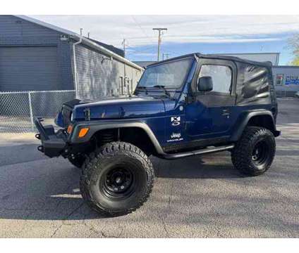 2004 Jeep Wrangler for sale is a Blue 2004 Jeep Wrangler Car for Sale in Midvale UT