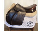 17.5" Voltaire Palm Beach Saddle - 2013 - 3A Flaps - 4.75" dot to dot - Pro