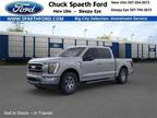 2023 Ford F-150 White, 12 miles