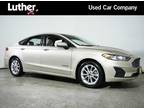 2019 Ford Fusion Hybrid GoldWhite, 91K miles