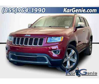 2015 Jeep Grand Cherokee Limited is a Red 2015 Jeep grand cherokee Limited Car for Sale in Montclair CA