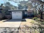 Three (3) Bedroom! One & Half (1.5) Baths! Unfurnished Home in Sunny Monterey!