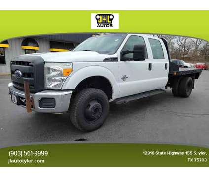 2015 Ford F350 Super Duty Crew Cab &amp; Chassis for sale is a White 2015 Ford F-350 Super Duty Car for Sale in Tyler TX