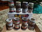 Budweiser Holiday Collection Steins