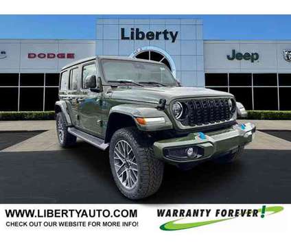 2024 Jeep Wrangler 4xe High Altitude is a Green 2024 Jeep Wrangler Car for Sale in Pataskala OH