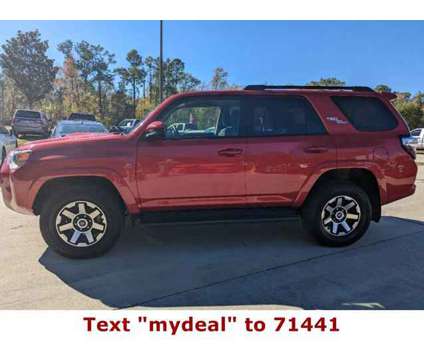 2022 Toyota 4Runner TRD Off Road is a Red 2022 Toyota 4Runner TRD Off Road Car for Sale in Natchez MS