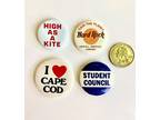 4 Collectable Travel Badges Set