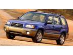 Used 2004 Subaru Forester for sale.