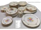China Pieces - Crooksville (Floral & Gold Crowns)