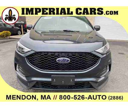 2024 Ford Edge ST-Line is a Blue 2024 Ford Edge SUV in Milford MA
