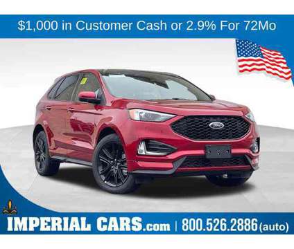2024 Ford Edge ST-Line is a Red 2024 Ford Edge SUV in Milford MA