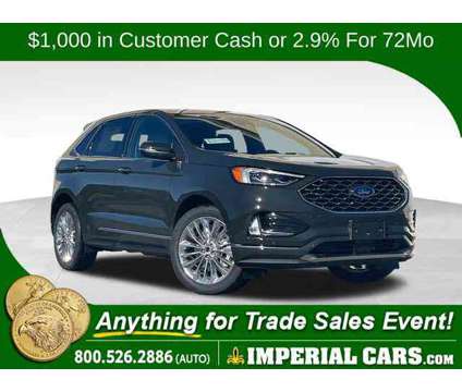 2024 Ford Edge Titanium is a Green 2024 Ford Edge Titanium Car for Sale in Milford MA