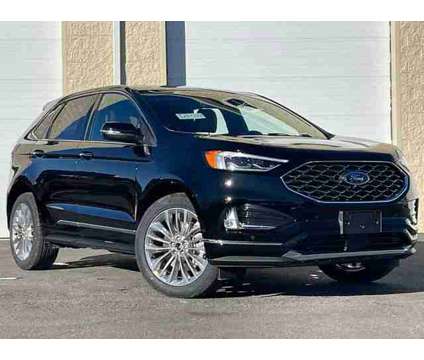 2024 Ford Edge Titanium is a Black 2024 Ford Edge Titanium SUV in Milford MA