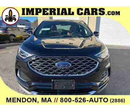 2024 Ford Edge Titanium is a Black 2024 Ford Edge Titanium SUV in Milford MA