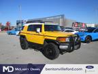 2010 Toyota FJ Cruiser Yellow, 124K miles