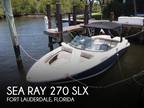 Sea Ray 270 SLX Bowriders 2012
