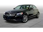 2017Used Mercedes-Benz Used C-Class Used4MATIC Sedan with Sport Pkg