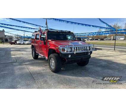 2007 HUMMER H2 for sale is a Red 2007 Hummer H2 Car for Sale in Baton Rouge LA