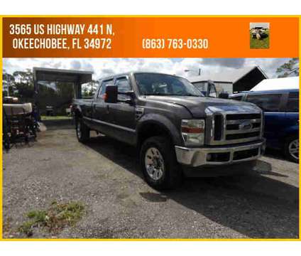 2008 Ford F350 Super Duty Crew Cab for sale is a Grey 2008 Ford F-350 Super Duty Car for Sale in Okeechobee FL
