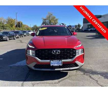 2023 Hyundai Santa Fe SEL is a Red 2023 Hyundai Santa Fe SE SUV in New Haven CT