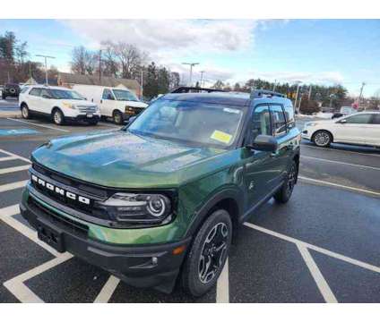 2024 Ford Bronco Sport Outer Banks is a Green 2024 Ford Bronco Car for Sale in Wilbraham MA