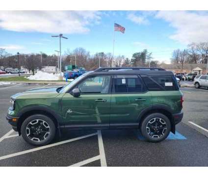 2024 Ford Bronco Sport Outer Banks is a Green 2024 Ford Bronco Car for Sale in Wilbraham MA