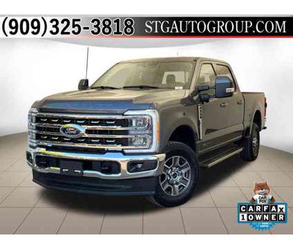 2023 Ford F-250SD Lariat is a Grey 2023 Ford F-250 Lariat Truck in Montclair CA