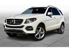 2017Used Mercedes-Benz Used GLEUsed4MATIC SUV
