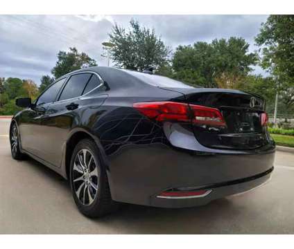 2015 Acura TLX for sale is a Black 2015 Acura TLX Car for Sale in Houston TX