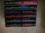 Stuart Woods 6 Hardback Books !