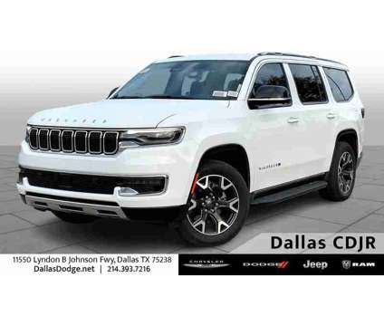 2024NewJeepNewWagoneerNew4x4 is a White 2024 Jeep Wagoneer Car for Sale in Dallas TX