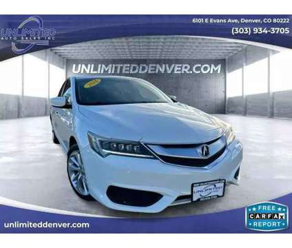 2016 Acura ILX for sale is a White 2016 Acura ILX Car for Sale in Denver CO