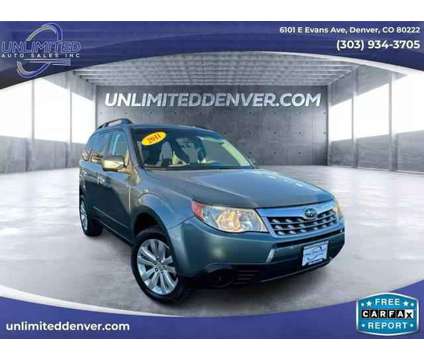 2011 Subaru Forester for sale is a Green 2011 Subaru Forester 2.5i Car for Sale in Denver CO