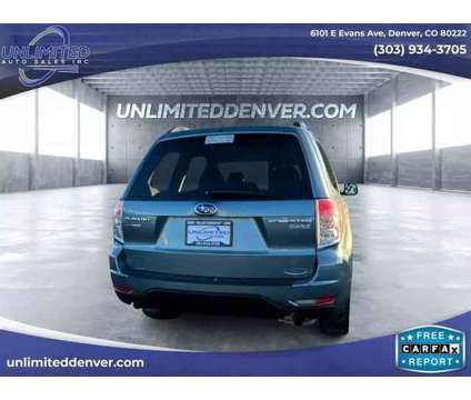 2011 Subaru Forester for sale is a Green 2011 Subaru Forester 2.5i Car for Sale in Denver CO
