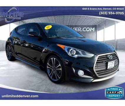 2017 Hyundai Veloster for sale is a Black 2017 Hyundai Veloster 2.0 Trim Car for Sale in Denver CO