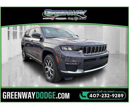 2024 Jeep Grand Cherokee L Limited is a Grey 2024 Jeep grand cherokee Car for Sale in Orlando FL