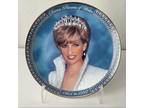 13 Diana Princess Of Wales Plate - Franklin Mint Heirloom Porcelain