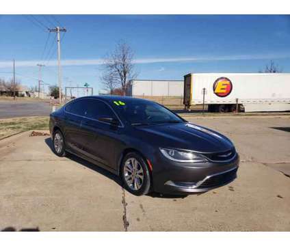 2016 Chrysler 200 for sale is a Grey 2016 Chrysler 200 Model Car for Sale in Oklahoma City OK