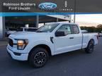 2023 Ford F-150 White, 25 miles