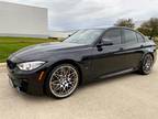 2017 BMW M3 Competition M3 Competition Sedan 6spd Black,