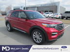 2023 Ford Explorer Red, 17 miles