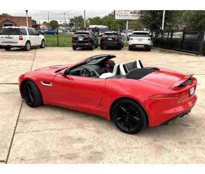 2015 Jaguar F-TYPE for sale is a Red 2015 Jaguar F-TYPE Car for Sale in Houston TX