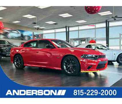 2023 Dodge Charger Scat Pack is a Red 2023 Dodge Charger Car for Sale in Rockford IL