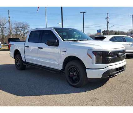 2023 Ford F-150 Lightning is a White 2023 Ford F-150 Car for Sale in Paw Paw MI