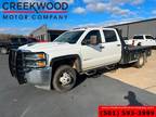 2017 Chevrolet Silverado 3500HD Work Truck 4x4 Duramax Diesel Allison Flatbed