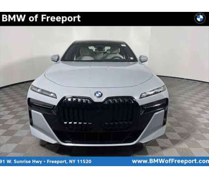 2024 BMW 7 Series i xDrive is a Grey 2024 BMW 7-Series Sedan in Freeport NY