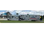 2001 NRC Toter home & 2008 Gold Rush Stacker Trailer combo