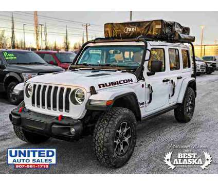 2018 Jeep Wrangler Unlimited for sale is a White 2018 Jeep Wrangler Unlimited Car for Sale in Anchorage AK